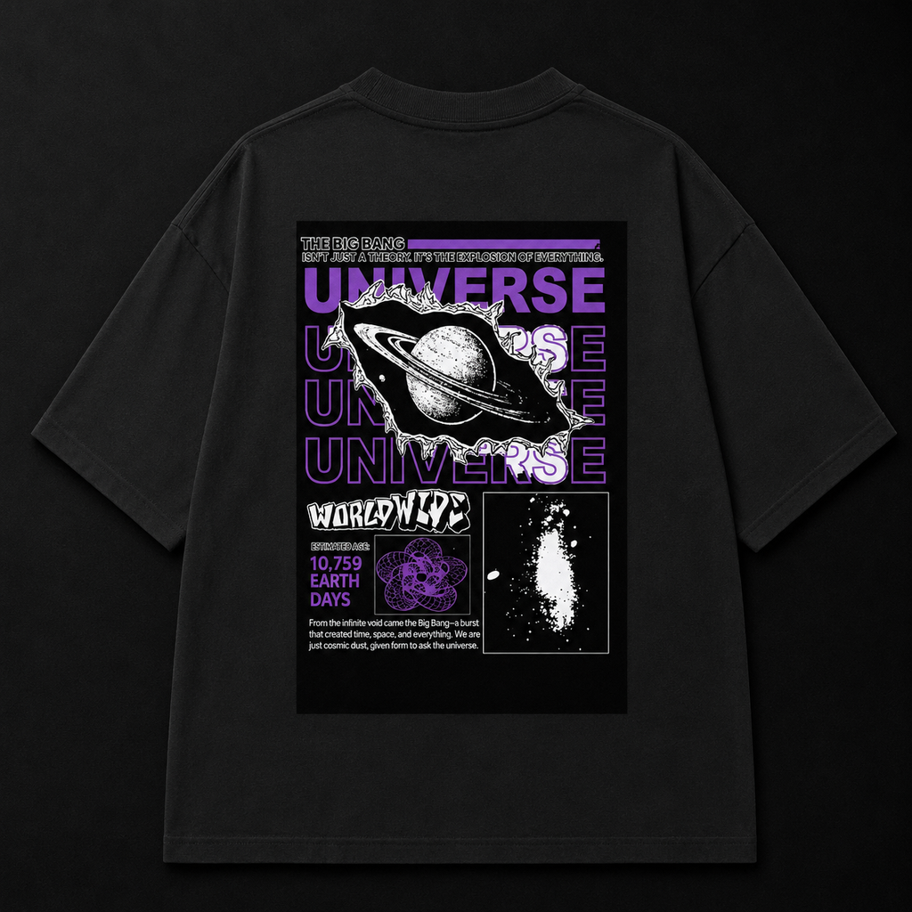 UNIVERSE Unisex Oversized Classic T-Shirt