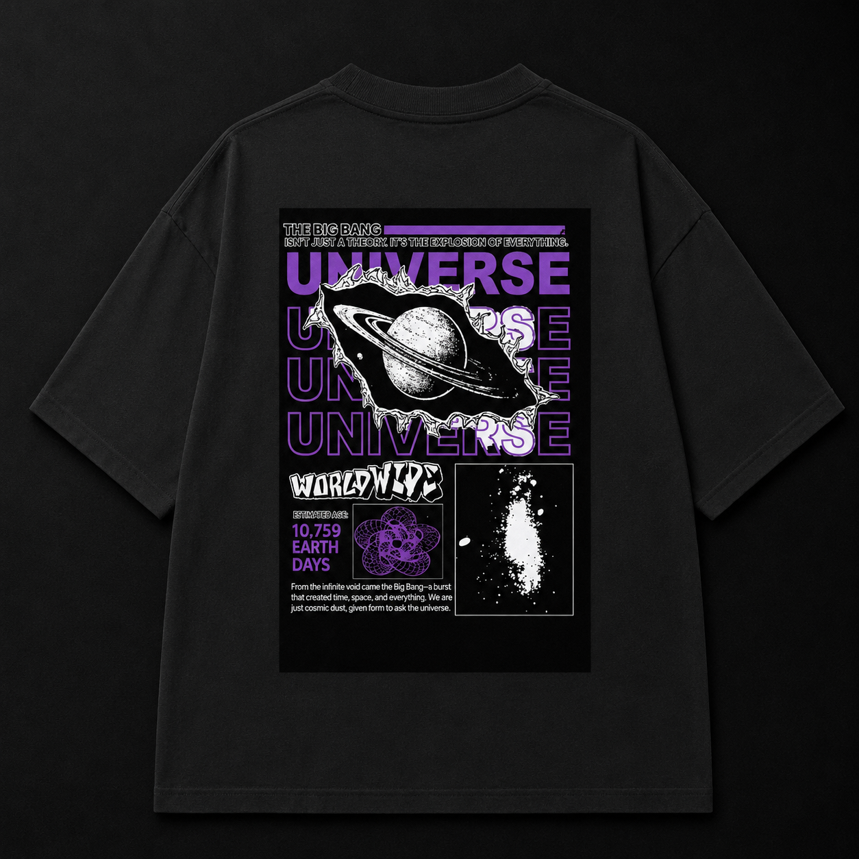 UNIVERSE Unisex Oversized Classic T-Shirt